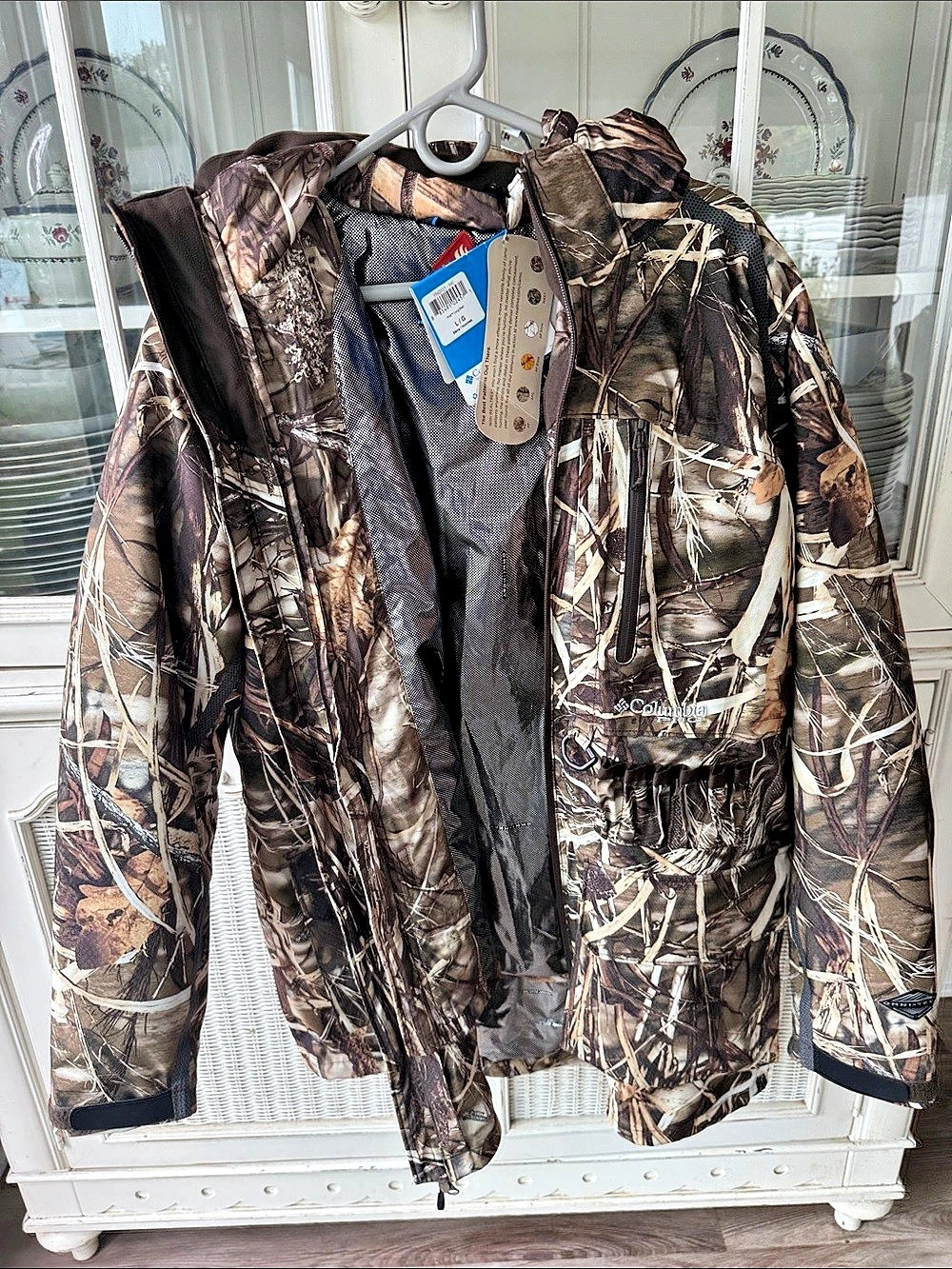 Columbia Watertight II Camo Performance Jacket Size Large NWT